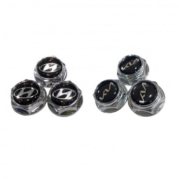 Hyundai Mobis Genuine License Plate Bolt Hyundai License Plate Bolt/Kia License Plate Bolt 3pcs 1SET 08C0710060

