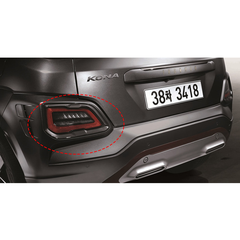 Kona Iron Man LED Signal Lamp/Rear Signal Lamp Hyundai Mobis Genuine Parts 92405J9200/92406J9200
