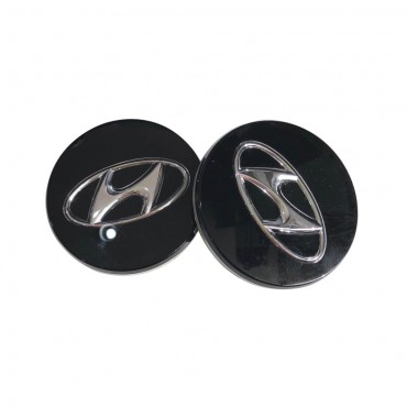 Hyundai Mobis genuine 18-inch black wheel cap 529603S110 Avante AD/ Avante MD/ Grandeur TG/NF Sonata/ Grand Starex/ Veracruz/Santa Fe CM/ Kona/ Grandeur HG/ Grandeur IG/ Max Cruz/Santa Fe DM/ Santa Fe TM/YF Sonata/ LF Sonata/IONIQ
